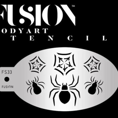 Fusion Stencils, Crawling Spider & Web (FS33) Fusion Stencils, Crawling Spider & Web (FS33)